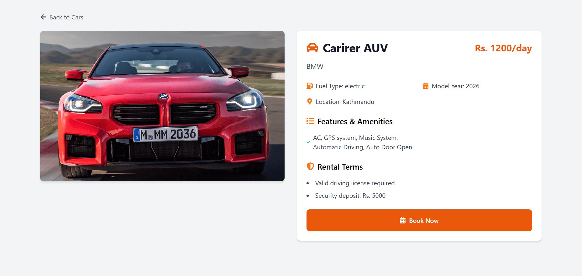 RideHub – Car & Bike Rental Platform